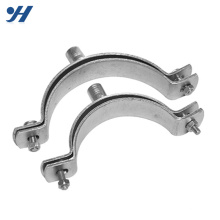 Hot Sale Factory Prices Galvanized Steel vertical wall mount pipe clamp